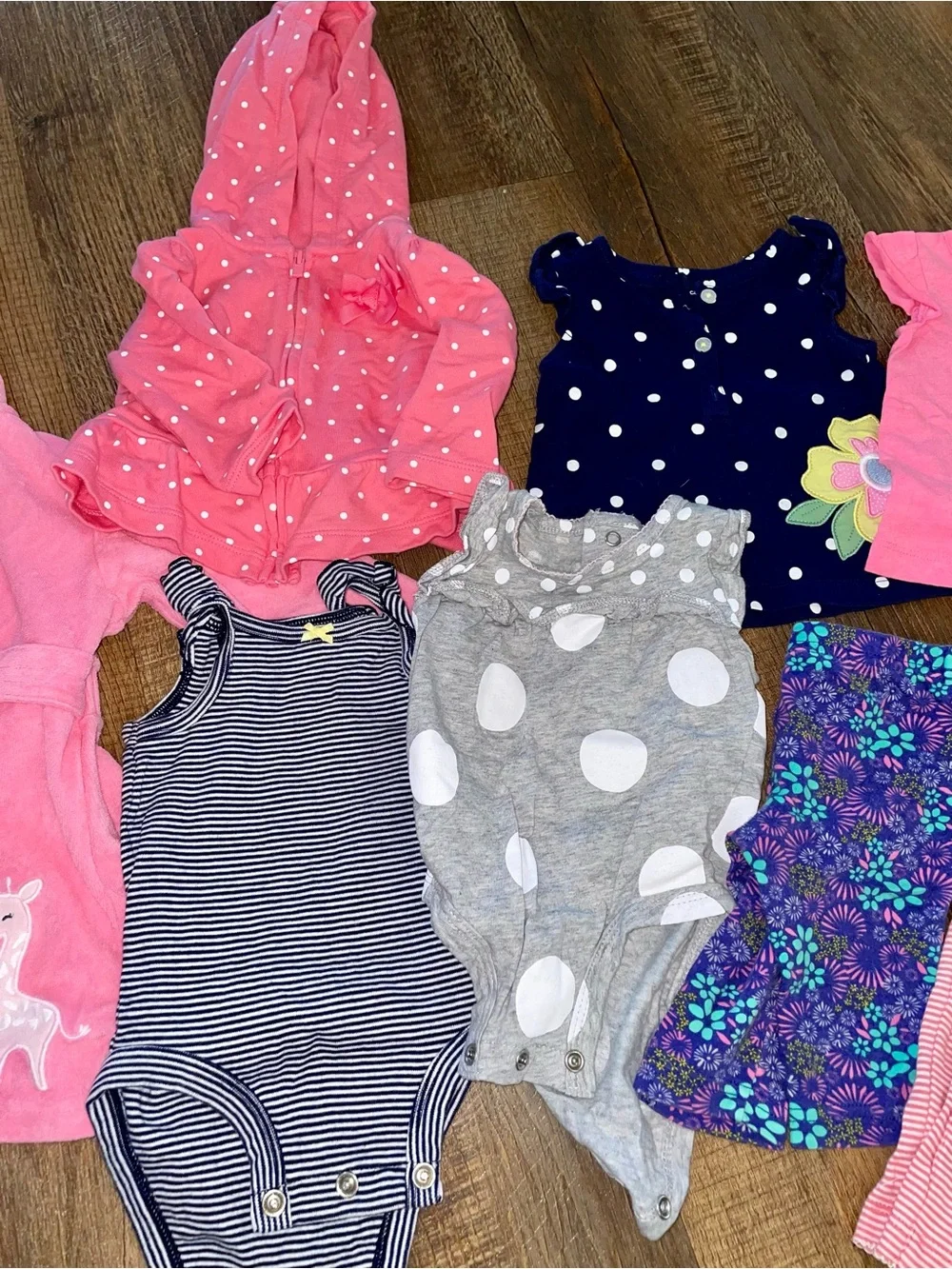 Baby Girl Size 3 Months Carter’s Lot of 18 Items (All Great Condition)
